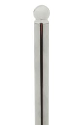 Orsina Stable Chrome Kitchen Roll Holder With Marble Base, Elegant Design Kitchen Holder, Sturdy Roll Holder in Silver - thumbnail 3