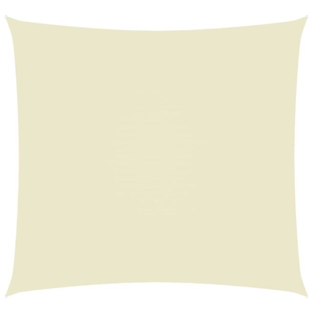 Berkfield Home Sunshade Sail Oxford Fabric Rectangular 2.5x3 m Cream in Beige - image 1