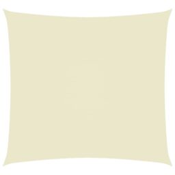 Berkfield Home Sunshade Sail Oxford Fabric Rectangular 2.5x3 m Cream in Beige