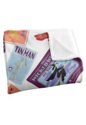 Warner Brothers The Wizard Of Oz Officially Licensed Silky Touch Super Soft Throw Blanket 152 x 127 cm in White - thumbnail 3