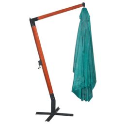 Berkfield Home Floating Parasol Melia 300 x 400 cm Green - thumbnail 3