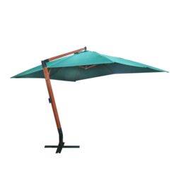 Berkfield Home Floating Parasol Melia 300 x 400 cm Green - thumbnail 1
