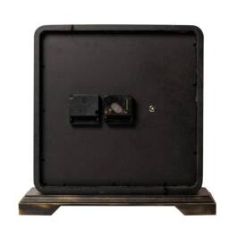 WILLIAM WIDDOP Mantel Clock With Moving Gears in Black - thumbnail 6