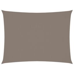 Berkfield Home Sunshade Sail Oxford Fabric Rectangular 2x3.5 m Taupe in Beige - thumbnail 1