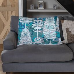 Benjamin Tate Design Tribal Art Animal Blanket in Natural - Size: 120 cm x 150 cm - thumbnail 2