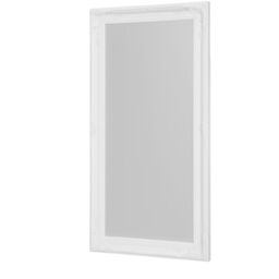 Melody Maison Extra Large White Ornate Wall/Floor Mirror 158cm X 78cm - Size: 158 cm X 78 cm - thumbnail 1