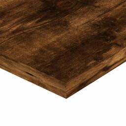 Berkfield Home Wall Shelves 4 pcs Smoked Oak 60x20x1.5 cm Engineered Wood in Brown - thumbnail 7