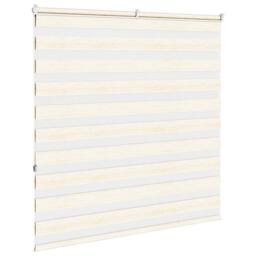 Berkfield Home Elegant Zebra Blind Marble Beige 140x150 cm Fabric Width 135.9 cm - thumbnail 4