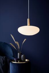 Nordlux Modern Indoor Pendant Light White Glass E27 Hand Blown - Mains Powered, IP20 - thumbnail 7
