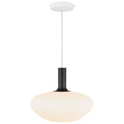 Nordlux Modern Indoor Pendant Light White Glass E27 Hand Blown - Mains Powered, IP20 - thumbnail 5