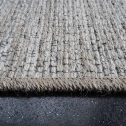 The Rug Shop UK Beige Wool Modern Plain Easy To Clean Area Rug - Size: 160 cm x 230 cm - thumbnail 3