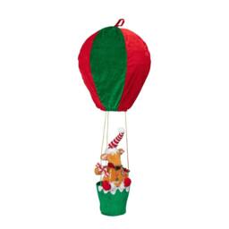 Samuel Alexander Red & Green Razza Rat Hot Air Balloon Hanging Christmas Decoration - thumbnail 8