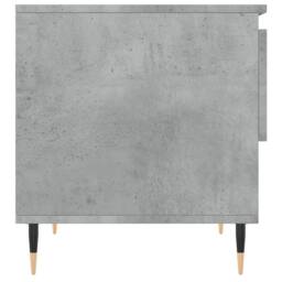 Berkfield Home Modern Coffee Tables 2 pcs Concrete Grey 50x46x50 cm Engineered Wood - Size: 50 x 46 x 50 cm - thumbnail 8