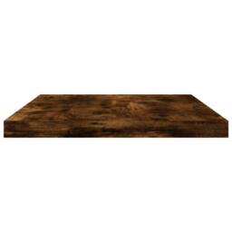 Berkfield Home Wall Shelves 4 pcs Smoked Oak 40x20x1.5 cm Engineered Wood in Brown - thumbnail 5