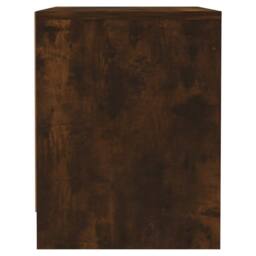 Berkfield Home Elegant Bedside Cabinets 2 pcs Smoked Oak 45x34x44.5 cm Engineere in Brown - thumbnail 8