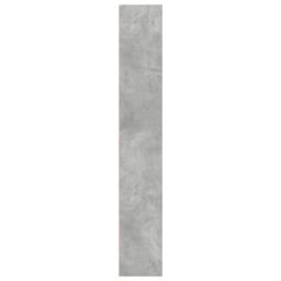 Berkfield Home Bookcase Concrete Grey 40x30x189 cm Engineered Wood - Size: 40 x 30 x 189 cm - thumbnail 5