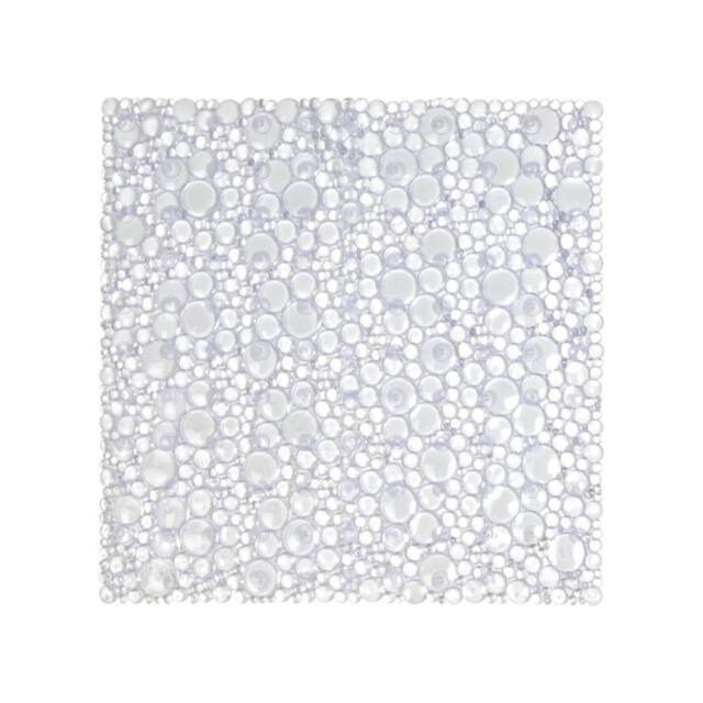 Showerdrape Hyrdro Anti Slip Clear PVC Shower Mat 50cm x 50cm - Size: 50 cm x 50 cm - image 1