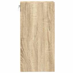 Berkfield Home Hanging Cabinet Sonoma Oak 30x29.5x60 cm Engineered Wood in Light Brown - thumbnail 5