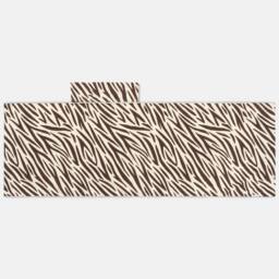 OHS Zebra Print Beach Towel with Bag Quick Dry Absorbent Travel Spa - thumbnail 4