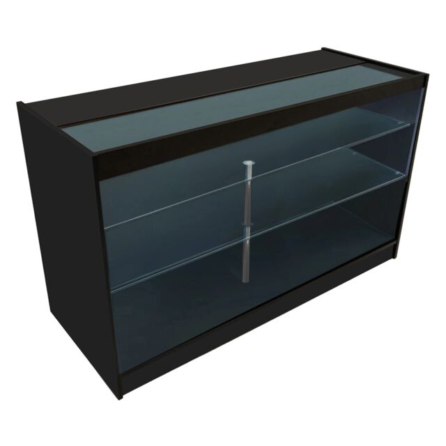 Monstershop LED Retail Shop Counter K1500 - Black - image 1