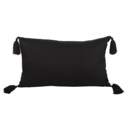 Something Different Dying to Go to Sleep Satin Cushion in Black - thumbnail 2