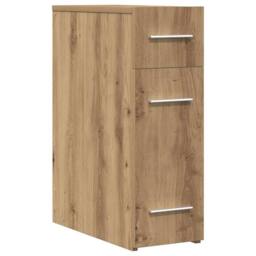 Berkfield Home Apothecary Cabinet Artisan Oak 20x45.5x60 cm Engineered Wood in Brown - thumbnail 1