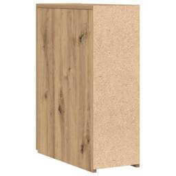 Berkfield Home Apothecary Cabinet Artisan Oak 20x45.5x60 cm Engineered Wood in Brown - thumbnail 5