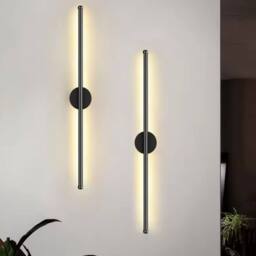 Havendro 1X 100cm Wiring operation wall lamp adjustable LED wall lamp in Black - Size: 1X 100 cm - thumbnail 3