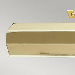 Netlighting Chawton 2 Light Medium Picture Wall Light Brass E14 in Yellow - thumbnail 3