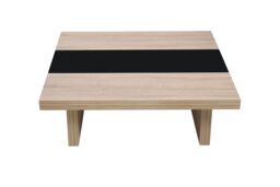 Orsina Modern Style Coffee Table, Natural Wood Coffee Table With High Gloss Finish, Wooden Coffee Table For Home - thumbnail 3
