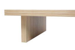 Orsina Modern Style Coffee Table, Natural Wood Coffee Table With High Gloss Finish, Wooden Coffee Table For Home - thumbnail 4
