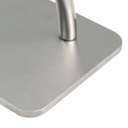 KORVIXA NEW Stainless Steel Footrest Foot Rest Barbers Hairdresser Tattoo in Silver - Size: 0.6m2 - thumbnail 3