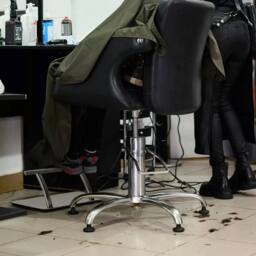 KORVIXA NEW Stainless Steel Footrest Foot Rest Barbers Hairdresser Tattoo in Silver - Size: 0.6m2 - thumbnail 6