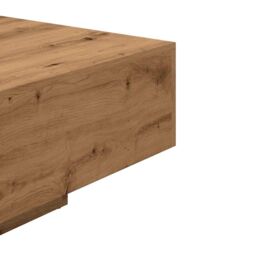 Berkfield Home Coffee Table Artisan Oak 85x55x31 cm Engineered Wood in Brown - Size: 85 x 55 x 31 cm - thumbnail 7