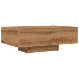 Berkfield Home Coffee Table Artisan Oak 85x55x31 cm Engineered Wood in Brown - Size: 85 x 55 x 31 cm - thumbnail 2