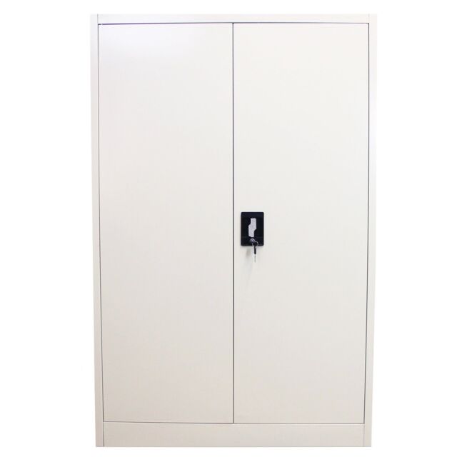 Monstershop Metal Filing Cabinet 140cm in Grey - image 1