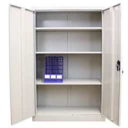 Monstershop Metal Filing Cabinet 140cm in Grey - thumbnail 5