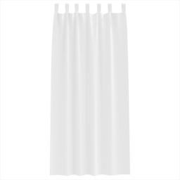 Berkfield Home Curtains with Curtains 2 pcs Pure white 260 x 140 cm Polyester - thumbnail 3