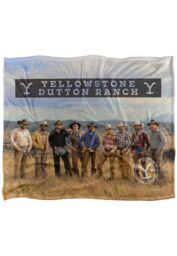 Yellowstone Ranch Hands Silky Touch Super Soft Throw Blanket 152 X 127 cm in White - thumbnail 1