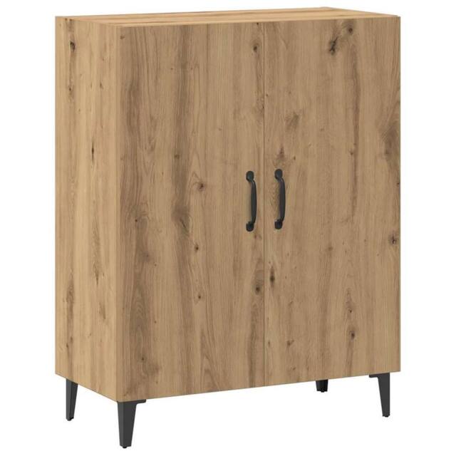 Berkfield Home Sideboard Artisan Oak 70x34x90 cm Engineered Wood in Brown - Size: 70 x 34 x 90 cm - image 1