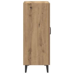 Berkfield Home Sideboard Artisan Oak 70x34x90 cm Engineered Wood in Brown - Size: 70 x 34 x 90 cm - thumbnail 6