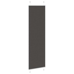 Berkfield Home Pleated Blind Black 60x200 cm Fabric Width 59.4 cm Polyester - thumbnail 3