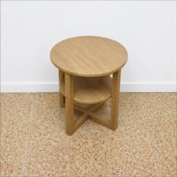 SPOT ON DEALZ Small Oak Side Coffee Table Room Furniture Bedroom sofa side table in Light Oak - thumbnail 3