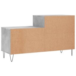 Berkfield Home Shoe Cabinet Concrete Grey 102x36x60 cm Engineered Wood - Size: 102 x 36 x 60 cm - thumbnail 6
