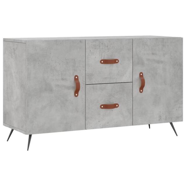 Berkfield Home Sideboard Concrete Grey 100x36x60 cm Engineered Wood - Size: 100 x 36 x 60 cm - image 1