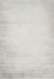 Desire Rugs Novu Modern Abstract Geometric Living Room Area Rug Metallic- Mirage Beige - Size: 200 cm x 290 cm - thumbnail 2