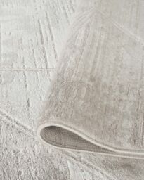 Desire Rugs Novu Modern Abstract Geometric Living Room Area Rug Metallic- Mirage Beige - Size: 200 cm x 290 cm - thumbnail 4