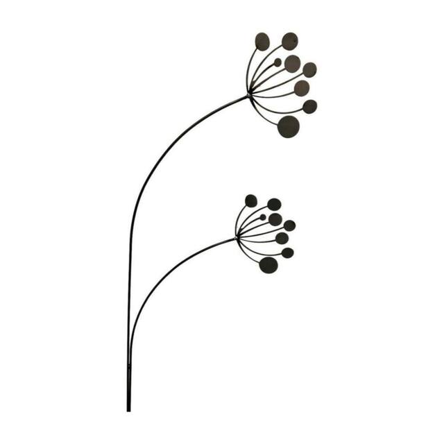 Poppyforge Cow Parsley Garden Art - Bare Metal/Ready to Rust - W37 x H133 cm in Metallics - image 1