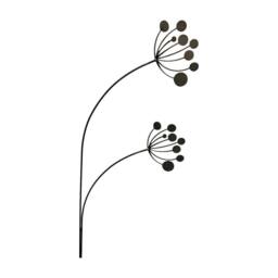 Poppyforge Cow Parsley Garden Art - Bare Metal/Ready to Rust - W37 x H133 cm in Metallics - thumbnail 1