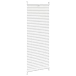Berkfield Home Plisse Blind 40x150cm White Pleated Blind - Size: 40x150 cm - thumbnail 3